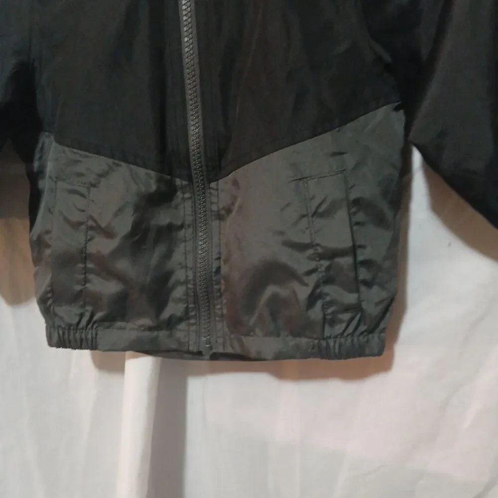 Carter's Toddler Boys Water Resistant Mesh Lined Hooded Jacket Black Gray 12 M